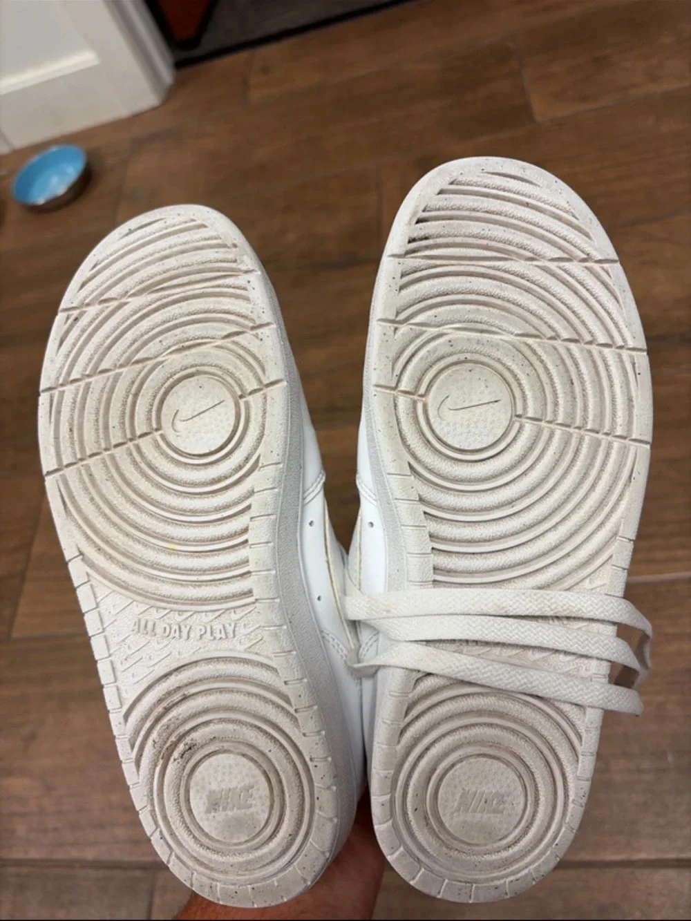 Nike Kids White/Off-White Low-Top Sneakers